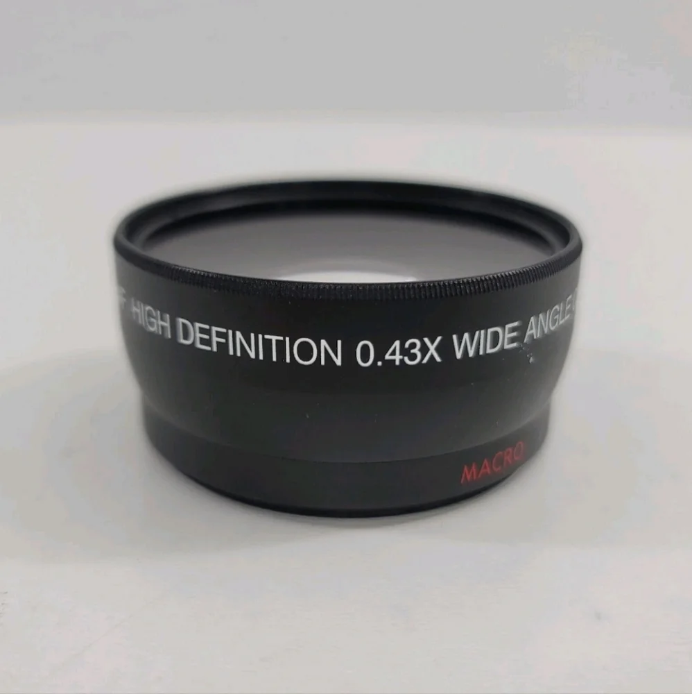 Vivitar HD4 MC AF High Definition 0.43X Wide Angle Converter with Macro Lens 52m